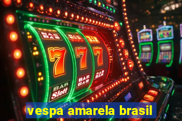 vespa amarela brasil